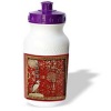 Beverly Turner Design - Crane and Lantern, Happy Chinese New Year in Chinese - Water Bottles