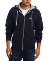 Champion Men's Champion Eco Fleece Full Zip Hoodie, Navy, Medium