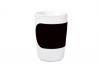 touch! FIVE SENSES, Banderole/sleeve black large cup 11.84 fl.oz