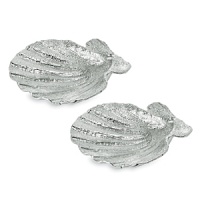 Bring the oceanic world to life with this striking set of appetizer plates. They're the perfect size for any number of small dishes from seafood salads to succulent scallops. Bring the oceanic world to life with this striking set of appetizer plates. They're the perfect size for any number of small dishes from seafood salads to succulent scallops.