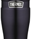 Thermos Stainless King 16-Ounce Leak-Proof Travel Mug, Midnight Blue