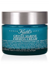 A treatment cream made with a naturally-derived botanical, Criste Marine. Found aside the Mediterranean Sea, this unusual flower is knows to boost cell renewal for a supple skin effect. This rejuvenating formula, made with Padina Pavonica, derived from the protective coating of sea algae, improves elasticity and resilience. Vitamin C Glucoside helps skin reveal its natural radiance. Fine lines and wrinkles are visibly softened. A treatment cream made with a naturally-derived botanical, Criste Marine. Found aside the Mediterranean Sea, this unusual flower is knows to boost cell renewal for a supple skin effect. This rejuvenating formula, made with Padina Pavonica, derived from the protective coating of sea algae, improves elasticity and resilience. Vitamin C Glucoside helps skin reveal its natural radiance. Fine lines and wrinkles are visibly softened.