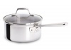 Emeril E9831864 Pro-Clad Stainless 3-Quart Sauce Pans Cookware, Sliver