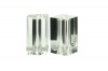 Oleg Cassini 127091 Pure Crystal Salt and Pepper, Set of 2