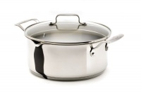 Emeril by All-Clad E9234664 Stainless Steel 5-Quart Soup Pot with Pour Spouts with Glass Lid, Silver Emeril by All-Clad E9234664 Stainless Steel 5-Quart Soup Pot with Pour Spouts with Glass Lid, Silver