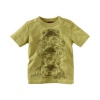 Tea Collection Baby-boys Infant Leap Frog Tee, Apple, 0-3 Months