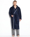 Wrap yourself in this plush robe by Nautica and you'll be wrapped in comfort.  Makes a great gift.