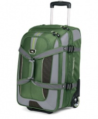 High Sierra AT656 Carry On Expandable Wheeled Duffel with Backpack Straps High Sierra AT656 Carry On Expandable Wheeled Duffel with Backpack Straps
