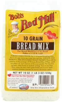 Bob's Red Mill Bread Mix 10 Grain, 19-Ounce (Pack of 4)