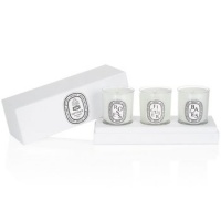 Diptyque Set of Mini Candles (Baies, Figuier, Roses