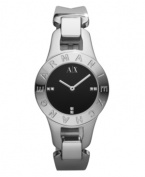 Flaunt your fashion with this sleek watch by AX Armani Exchange.