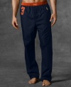 An essential cotton pajama pant is rendered in soft woven cotton for a light, comfortable fit.