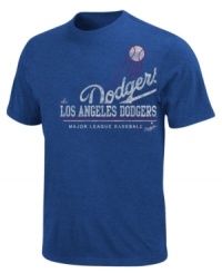 Loud and proud. Get the crowd going and cheer on your Los Angeles Dodgers in this MLB graphic t-shirt from Majestic. Loud and proud. Get the crowd going and cheer on your Los Angeles Dodgers in this MLB graphic t-shirt from Majestic.