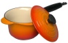 Le Creuset Enameled Cast-Iron 1-1/4-Quart Precision Pour Saucepan with Cover, Flame