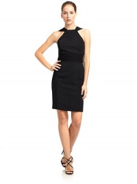 THE LOOKSquare necklineBack zip with hook and eye closureSleevelessPearlized stud detailsPrincess seamsEmbroidered lace waistBack V-necklineTHE FITAbout 37 longTHE MATERIAL97% viscose/3% elastaneLace Trim: CottonCARE & ORIGINDry cleanMade in Italy THE LOOKSquare necklineBack zip with hook and eye closureSleevelessPearlized stud detailsPrincess seamsEmbroidered lace waistBack V-necklineTHE FITAbout 37 longTHE MATERIAL97% viscose/3% elastaneLace Trim: CottonCARE & ORIGINDry cleanMade in Italy