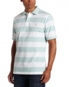 IZOD Men's Stripe Oxford Pique Polo Shirt