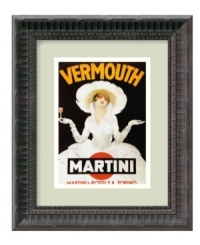 Recalling the decadent glamor of the Art Deco era, Italian artist Marcello Dudovich's iconographic print captures the moment with style and grace. With a simple, elegant palette and bold text, the framed print adds unmistakable joie de vivre to your decor. Recalling the decadent glamor of the Art Deco era, Italian artist Marcello Dudovich's iconographic print captures the moment with style and grace. With a simple, elegant palette and bold text, the framed print adds unmistakable joie de vivre to your decor.