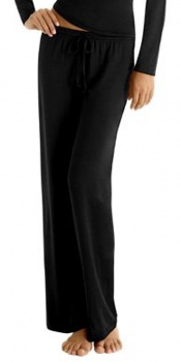 Calvin Klein Women's Essentials Drawtie Pant, Black, Large Calvin Klein Women's Essentials Drawtie Pant, Black, Large