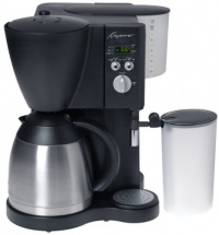 Capresso 471.01 CoffeeTEC Digital 10-cup Coffeemaker with Stainless Steel Vacuum Carafe and FrothXpress, Black Capresso 471.01 CoffeeTEC Digital 10-cup Coffeemaker with Stainless Steel Vacuum Carafe and FrothXpress, Black