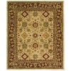 Safavieh Anatolia Collection Handmade Ivory and Brown Hand-Spun Wool Area Rug, 6-Feet by 9-Feet