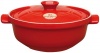 Emile Henry 4-Quart Risotto Pot, Red