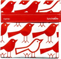 LunchSkins Sandwich Bag, Red Bird LunchSkins Sandwich Bag, Red Bird