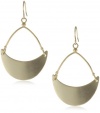 Kenneth Cole New York Gold-Tone Half Moon Drop Earrings