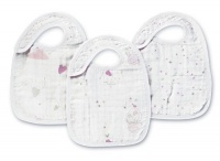 aden + anais 100% Cotton Muslin Snap Bib, Lovely aden + anais 100% Cotton Muslin Snap Bib, Lovely