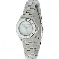 Marc Jacobs Women Watch Silver Steel Bracelet White Blade with box MBM3049 Marc Jacobs Women Watch Silver Steel Bracelet White Blade with box MBM3049