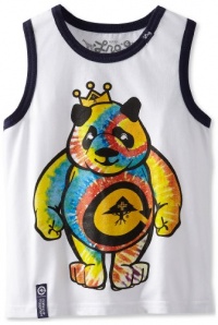 LRG - Kids Boys 2-7 Little Tie Dye Panda Tank Top Tee, White, 5 LRG - Kids Boys 2-7 Little Tie Dye Panda Tank Top Tee, White, 5