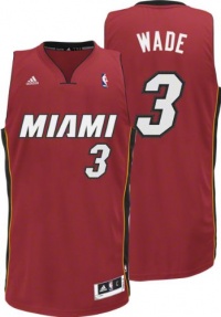 NBA Miami Heat Dwayne Wade #3 Youth Swingman Atlernate Jersey, Red NBA Miami Heat Dwayne Wade #3 Youth Swingman Atlernate Jersey, Red