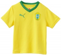 Puma - Kids Boys 2-7 Brasil Tod Tee, Yellow, 4T Puma - Kids Boys 2-7 Brasil Tod Tee, Yellow, 4T
