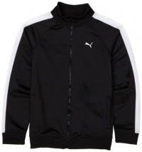 Puma Boys 8-20 7cm Track Jacket, Black, Medium Puma Boys 8-20 7cm Track Jacket, Black, Medium