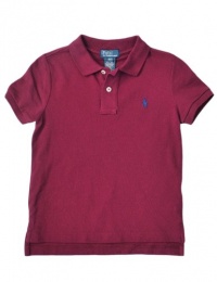 Polo Ralph Lauren Toddler Boys Classic Mesh Polo (4/4T, Wine) Polo Ralph Lauren Toddler Boys Classic Mesh Polo (4/4T, Wine)