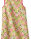 Lilly Pulitzer Girls 7-16 Little Classic Shift Eyelet, Multi Floral Sunbonnet Lace, 8