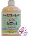 California Baby Calming Shampoo and Bodywash Aromatherapy -- 19 fl oz