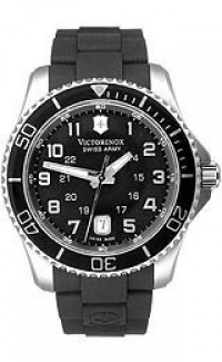 Victorinox Swiss Army Black Rubber Band Black Dial - Men's Watch 241435 Victorinox Swiss Army Black Rubber Band Black Dial - Men's Watch 241435