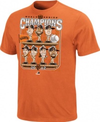 San Francisco Giants Toddler 2012 World Series Champions Home Plate Hero Caraciture T-Shirt San Francisco Giants Toddler 2012 World Series Champions Home Plate Hero Caraciture T-Shirt