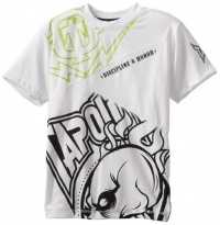 Tapout Boys 8-20 Gridlock Short Sleeve Active Block T-Shirt, White, Medium 10/12 Tapout Boys 8-20 Gridlock Short Sleeve Active Block T-Shirt, White, Medium 10/12
