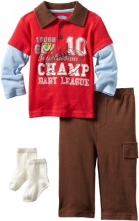 Bon Bebe Baby-boys Infant Champ Baby League 3 Piece Pant Set Bon Bebe Baby-boys Infant Champ Baby League 3 Piece Pant Set