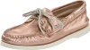 Sperry Top-Sider Women's A/O 2-Eye Deck Shoes,Rose Gold Metallic,11 M US