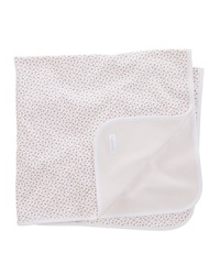 Crafted from two plush layers in a reversible floral-to-solid design, a soft cotton jersey blanket is perfect for swaddling and receiving. Crafted from two plush layers in a reversible floral-to-solid design, a soft cotton jersey blanket is perfect for swaddling and receiving.