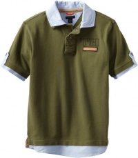 Tommy Hilfiger Boys 8-20 Short Sleeve Ralph Polo Shirt, Terrapin Brown, Medium Tommy Hilfiger Boys 8-20 Short Sleeve Ralph Polo Shirt, Terrapin Brown, Medium