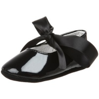 Ralph Lauren Layette Briley Ballet Crib Shoe (Infant/Toddler),Black Patent,1 M US Infant Ralph Lauren Layette Briley Ballet Crib Shoe (Infant/Toddler),Black Patent,1 M US Infant