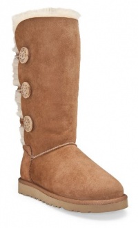 UGG Women's Bailey Button Triplet Boots - Chestnut 8 UGG Women's Bailey Button Triplet Boots - Chestnut 8