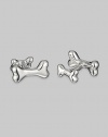 Perfect gift for the dog lover, crafted in polished sterling silver. Length, about 1 Made in USA
