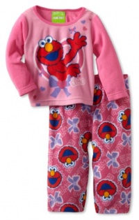 AME Sleepwear Girls 2-6X Hello Elmo Pajama Set, Multi, 18 Months AME Sleepwear Girls 2-6X Hello Elmo Pajama Set, Multi, 18 Months
