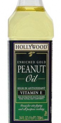 Hollywood Peanut Oil, 24-Ounce Unit (Pack of 4) Hollywood Peanut Oil, 24-Ounce Unit (Pack of 4)