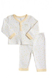 ABSORBA Newborn Unisex-Baby Bubble Print Layette Loungewear 2 Piece Pant Set ABSORBA Newborn Unisex-Baby Bubble Print Layette Loungewear 2 Piece Pant Set