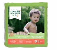 Seventh Generation Free and Clear Baby Diaper Value Pack, Stage 4, 135 Count Seventh Generation Free and Clear Baby Diaper Value Pack, Stage 4, 135 Count